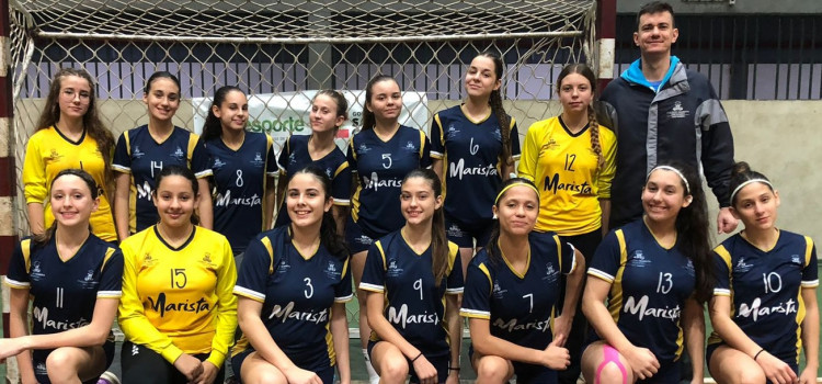 Handebol feminino de Joaçaba vence Jogos Escolares de Santa Catarina