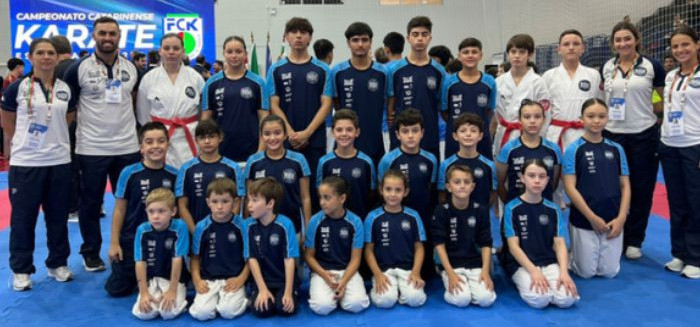 Karatê de Blumenau abre temporada com pódio no Estadual em Joinville