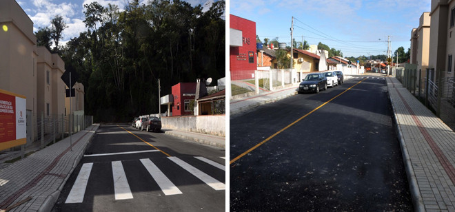 Obras de pavimentação asfáltica no bairro Fidelis já foram concluídas