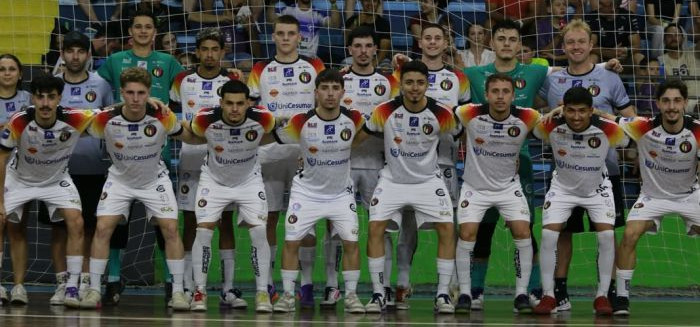 Blumenau Futsal estreia na LNF Silver contra o Vasco neste sábado