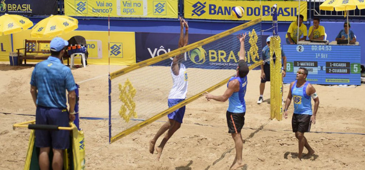 Itapema recebe etapa do Brasileiro Open de Vôlei de Praia