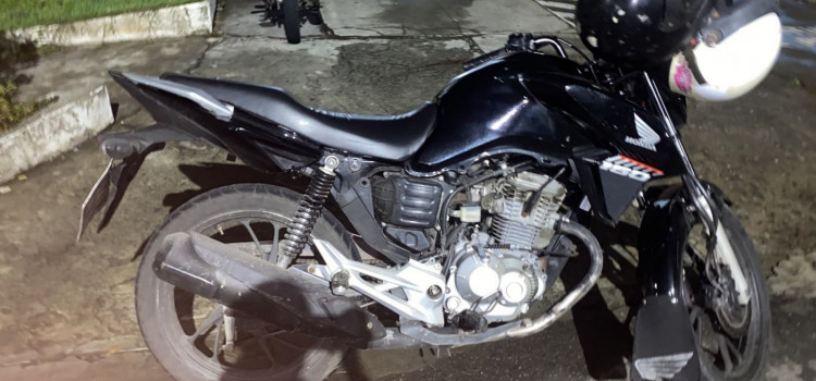 Ladrão de moto é preso na Coripós