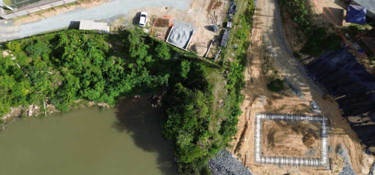 Captação de água da ETA 2 começa a ganhar forma